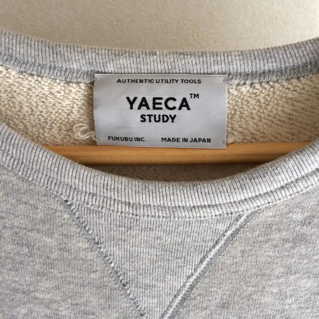 YAECA(ヤエカ)のYEACA グレー スウェット メンズのトップス(スウェット)の商品写真