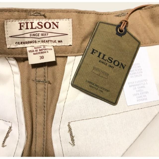 FILSON(フィルソン)のw30 FILSON Camel Dry Shelter Cloth Pant メンズのパンツ(チノパン)の商品写真