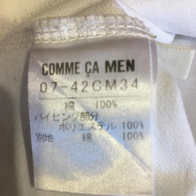 COMME CA MEN(コムサメン)のCOMME CA MAN  ポロシャツ メンズのトップス(ポロシャツ)の商品写真