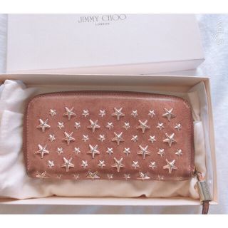 ジミーチュウ(JIMMY CHOO)のjimmy choo　ピンクベージュ　長財布(財布)