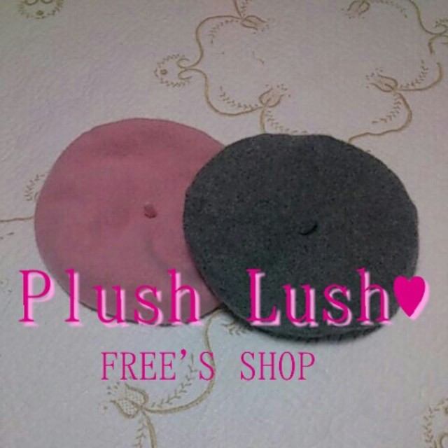 FREE'S SHOP(フリーズショップ)のPlush Lushのベレー帽💟 レディースの帽子(ハンチング/ベレー帽)の商品写真