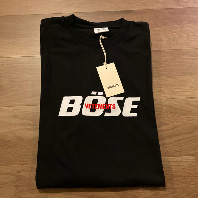 【XS】VetementsヴェトモンBOSE tee 新品未使用Tシャツメンズ