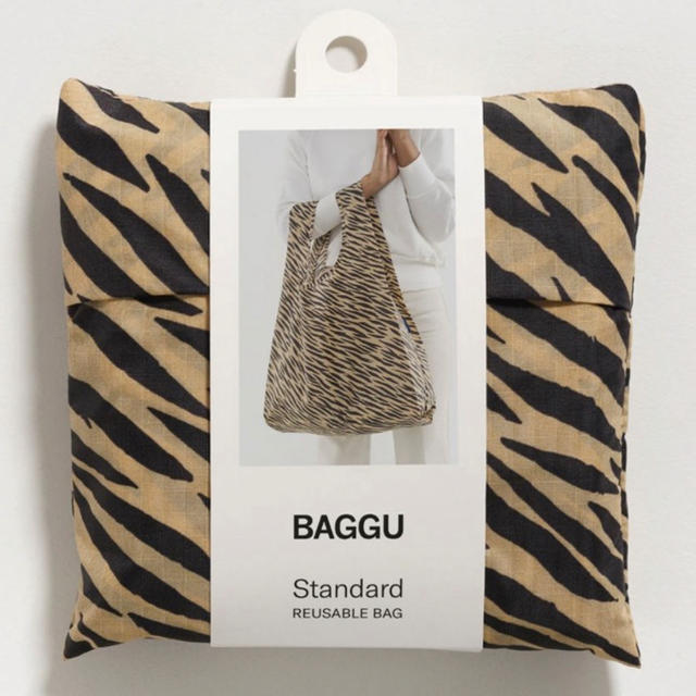 DEUXIEME CLASSE(ドゥーズィエムクラス)のBAGGU (バグー) Standard Tiger Stripe レディースのバッグ(エコバッグ)の商品写真