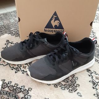 ルコックスポルティフ(le coq sportif)のルコックスポルティフのスニーカー(27cm)黒(スニーカー)