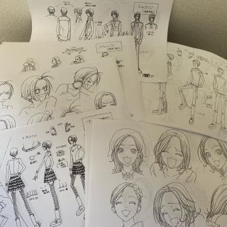 NANA　ナナ　アニメ設定資料(イラスト集/原画集)