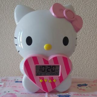 サンリオ(サンリオ)のHELLO KITTY 目覚まし時計(置時計)