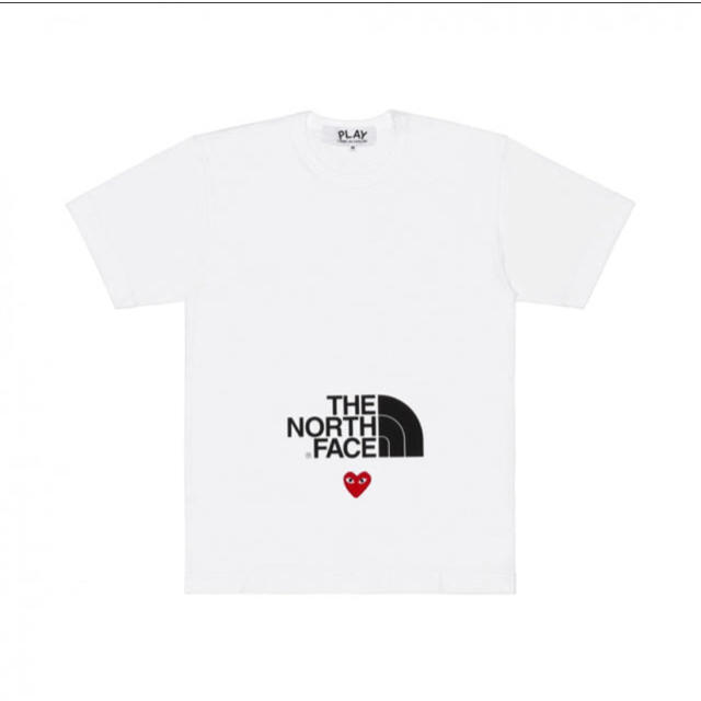 CDG Play The North Face  レディース　Tシャツ M