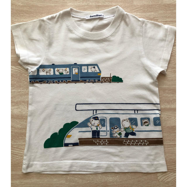 キッズ服男の子用(90cm~) 【在庫有】 ファミリア 新幹線 おはなしTシャツ 電車 半袖 人気 100 Tシャツ Koukyuuhin Shijou キッズ服男の子用(90cm~) 【在庫有】 ファミリア 新幹線 おはなしTシャツ 電車 半袖 人気 100 Tシャツ Koukyuuhin Shijou