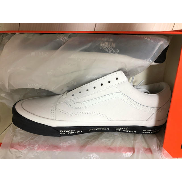 W)taps(ダブルタップス)のVans Old Skool WTAPS White Black  29cm メンズの靴/シューズ(スニーカー)の商品写真