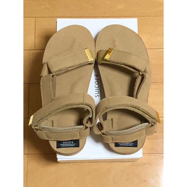 SUICOKE SUEDE SANDAL  ベージュ  36  【新品】