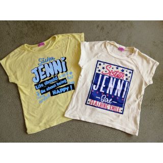 ジェニィ(JENNI)のSISTAR JENNI　Tシャツ　130　2枚セット(Tシャツ/カットソー)