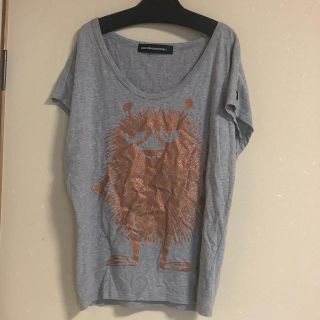 メルシーボークー(mercibeaucoup)のメルシーボークー×ムーミン　スティンキー　カットソー(Tシャツ(半袖/袖なし))