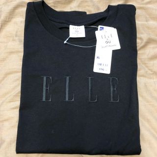 ジーユー(GU)のELLE グラフィックT(半袖) XL(Tシャツ(半袖/袖なし))