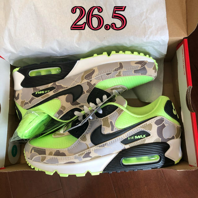 NIKE Air Max90 Green Camo 26.0cm