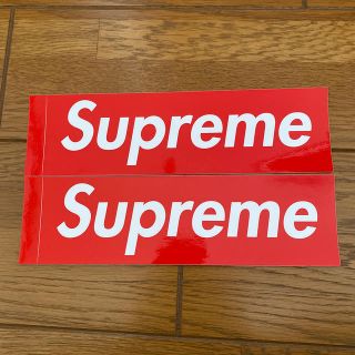 シュプリーム(Supreme)のシュプリーム Supreme ステッカー 2枚(しおり/ステッカー)