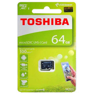 トウシバ(東芝)の【新品】microSD 64GB TOSHIBA(PC周辺機器)
