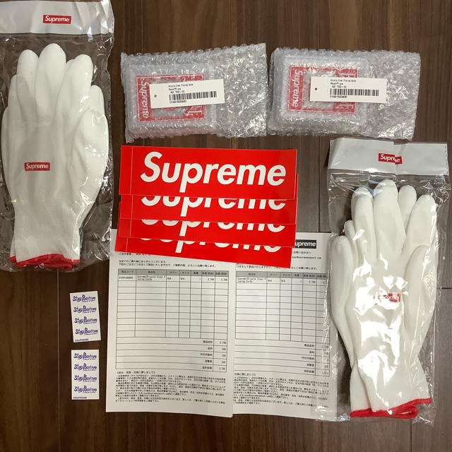 2個 Supreme Bicycle Clear Playing Cards