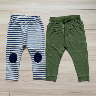 ザラキッズ(ZARA KIDS)のZARAキッズベイビー　パンツ2本セット(パンツ/スパッツ)