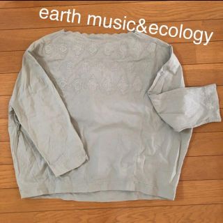 アースミュージックアンドエコロジー(earth music & ecology)のトップス(Tシャツ(長袖/七分))