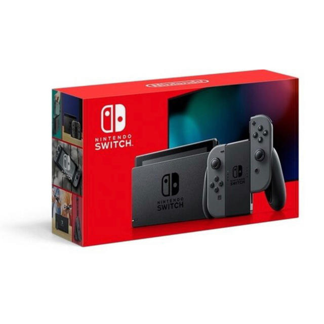 Nintendo Switch本体Joy-Conグレー