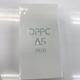 アンドロイド(ANDROID)のoppo a5 2020 新品未開封 Blue(スマートフォン本体)