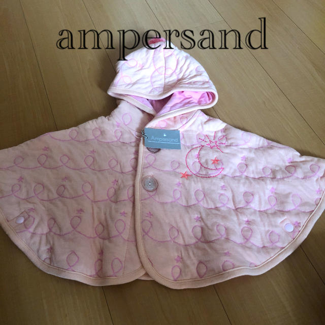 ampersand(アンパサンド)のampersand  ポンチョ キッズ/ベビー/マタニティのベビー服(~85cm)(カーディガン/ボレロ)の商品写真