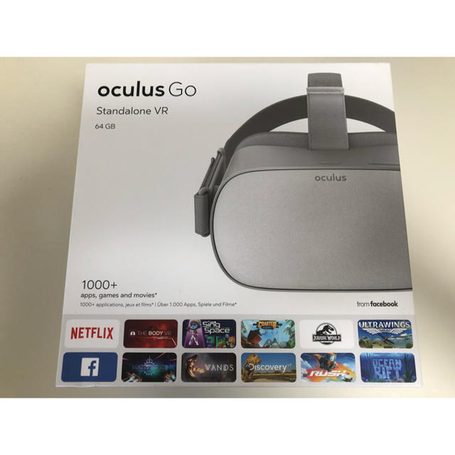 Oculus Go 64GB VR エンタメ/ホビーのゲームソフト/ゲーム機本体(家庭用ゲーム機本体)の商品写真