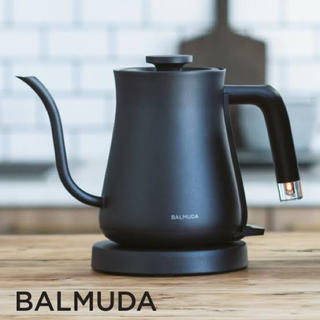 バルミューダ(BALMUDA)のバルミューダ  ケトル  ザポット　ブラック　BALMUDA The Pot(電気ポット)