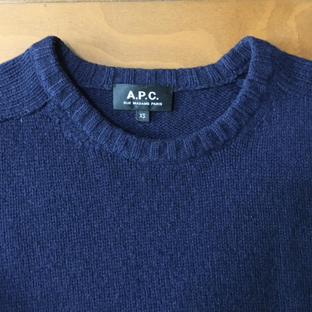 A.P.C(アーペーセー)のAPC sweater Navy size XS  メンズのトップス(ニット/セーター)の商品写真