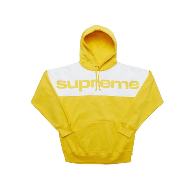 17aw Supreme Blocked Hooded Sweatshirt - パーカー