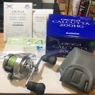 シマノ(SHIMANO)のひろ様専用　シマノ　オシアカルカッタ200HG (リール)