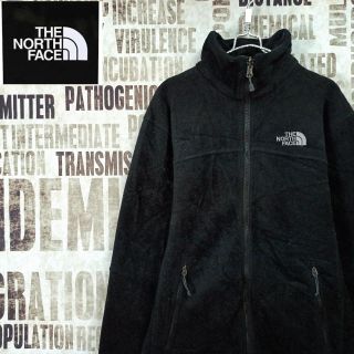 ザノースフェイス(THE NORTH FACE)のTHE NORTH FACE 一点物　ジップアップフリースジャケット　刺繍ロゴ(その他)