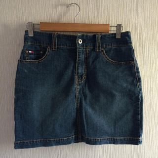 トミーヒルフィガー(TOMMY HILFIGER)のTOMMYHILFIGERデニムスカート(ミニスカート)