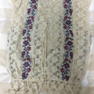 アングリッド(Ungrid)のungrid 刺繍レース ブラウス(シャツ/ブラウス(半袖/袖なし))