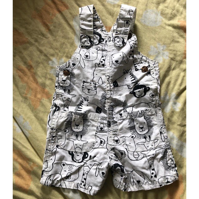 carter's(カーターズ)のCarters Overall Shorts キッズ/ベビー/マタニティのベビー服(~85cm)(ロンパース)の商品写真