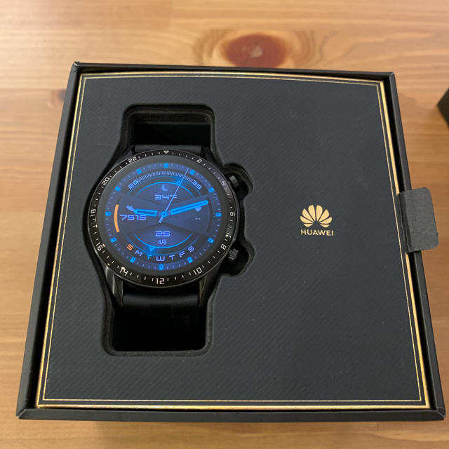 HUAWEI WATCH GT2 46mm ステンレスバンド付き時計