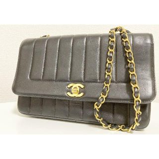 シャネル(CHANEL)のCHANEL シャネル マドモワゼル ラムレザー チェーン ショルダー バッグ (ショルダーバッグ)