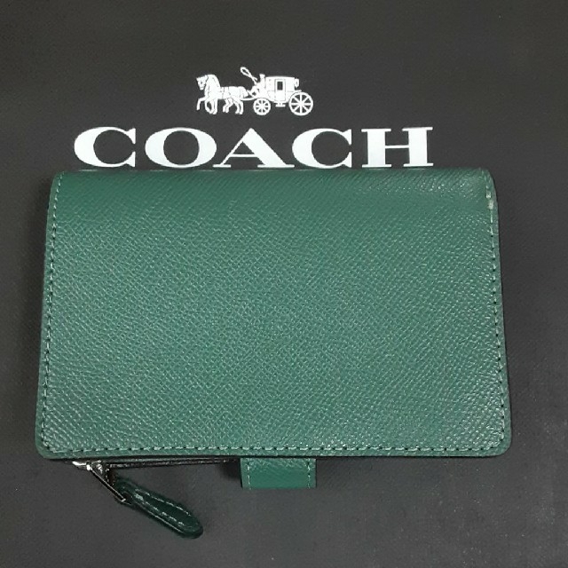 COACH(コーチ)の【新品】コーチ COACH 二つ折財布  F11484 レディースのファッション小物(財布)の商品写真