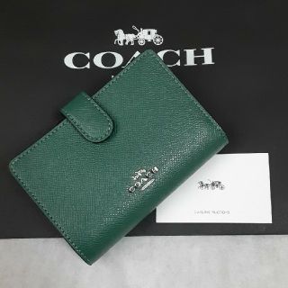 コーチ(COACH)の【新品】コーチ COACH 二つ折財布  F11484(財布)