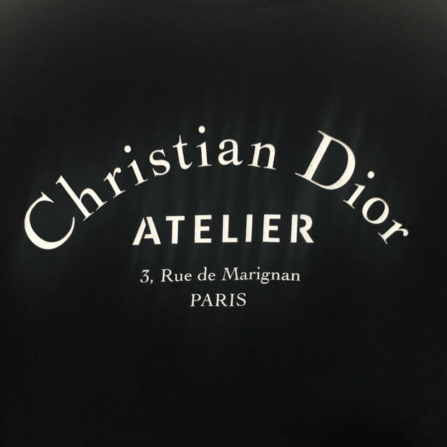 Dior homme アトリエ　Tシャツ　黒