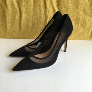 ザラ(ZARA)の【新品未使用】ZARA メッシュハイヒールパンプス(ハイヒール/パンプス)