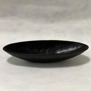 三谷龍二さん作　楕円ボウル　ノアール(食器)