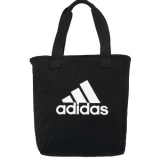 アディダス(adidas)のadidas  ビッグロゴ　トートバッグ　ブラック　10L  (トートバッグ)