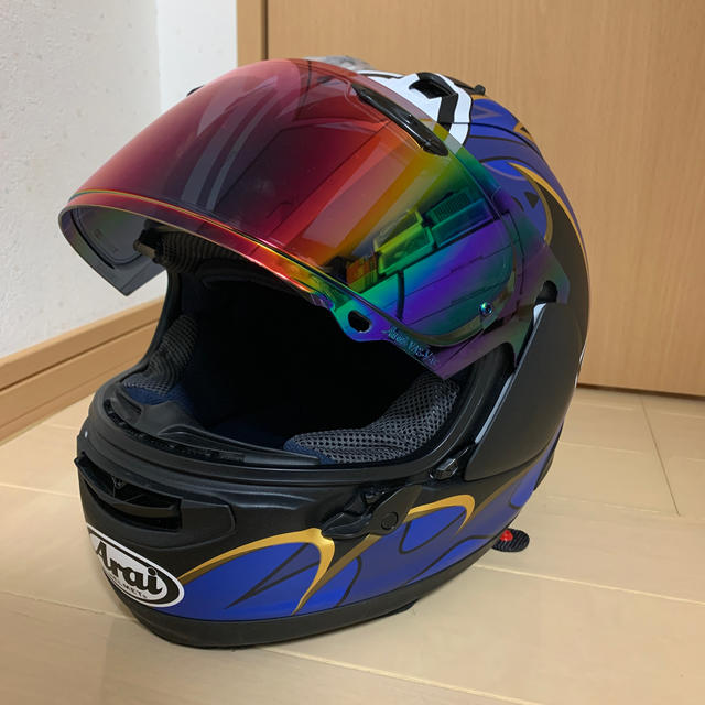 自動車/バイクアライ(ARAI)ヘルメット　フルフェイス　RX-7Xナカスガ