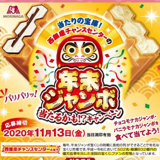 懸賞 チョコモナカジャンボ バーコード 14枚(その他)