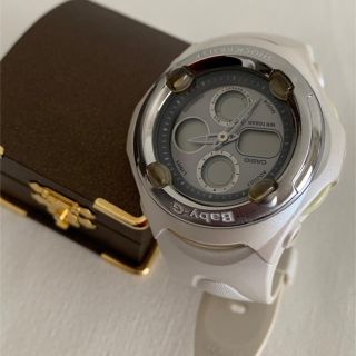 ジーショック(G-SHOCK)の【ジャンク品】Bayby-G ホワイト【電池切】(腕時計)