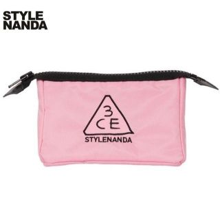 スリーシーイー(3ce)の3CE◆ポーチ スモール/ピンクRUMOUR◆STYLENANDA(ポーチ)