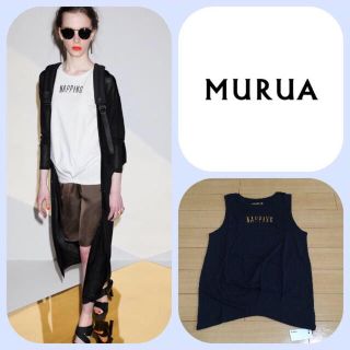 ムルーア(MURUA)のタグ付き新品！MURUA♡タンクトップ(Tシャツ(半袖/袖なし))