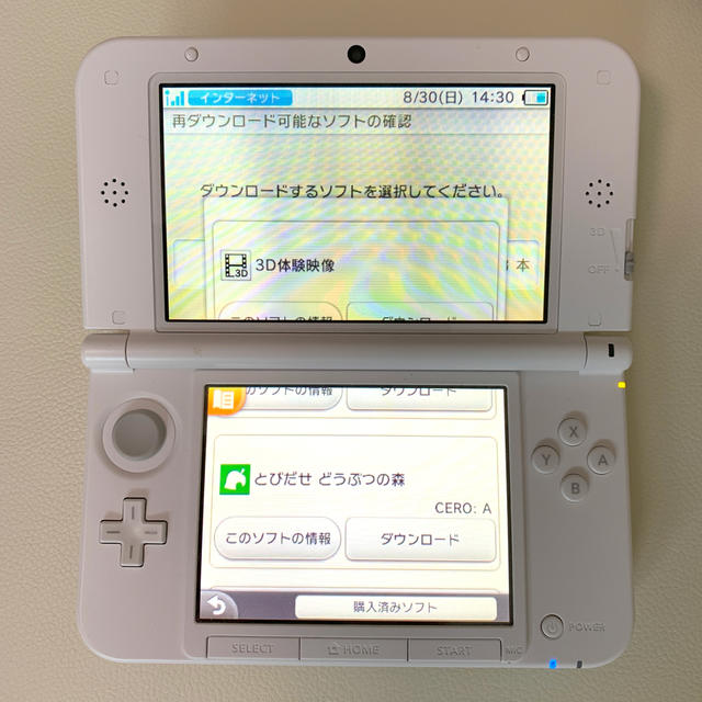 ニンテンドー3DSLL とびだせ どうぶつの森 パック 1