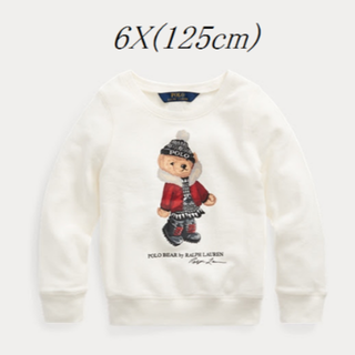 ラルフローレン(Ralph Lauren)のRalph Lauren ホリデイ ベア テリー プルオーバー 6X(Tシャツ/カットソー)